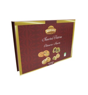 Selected Assorted Variety Pastries "Baraka" 725g x